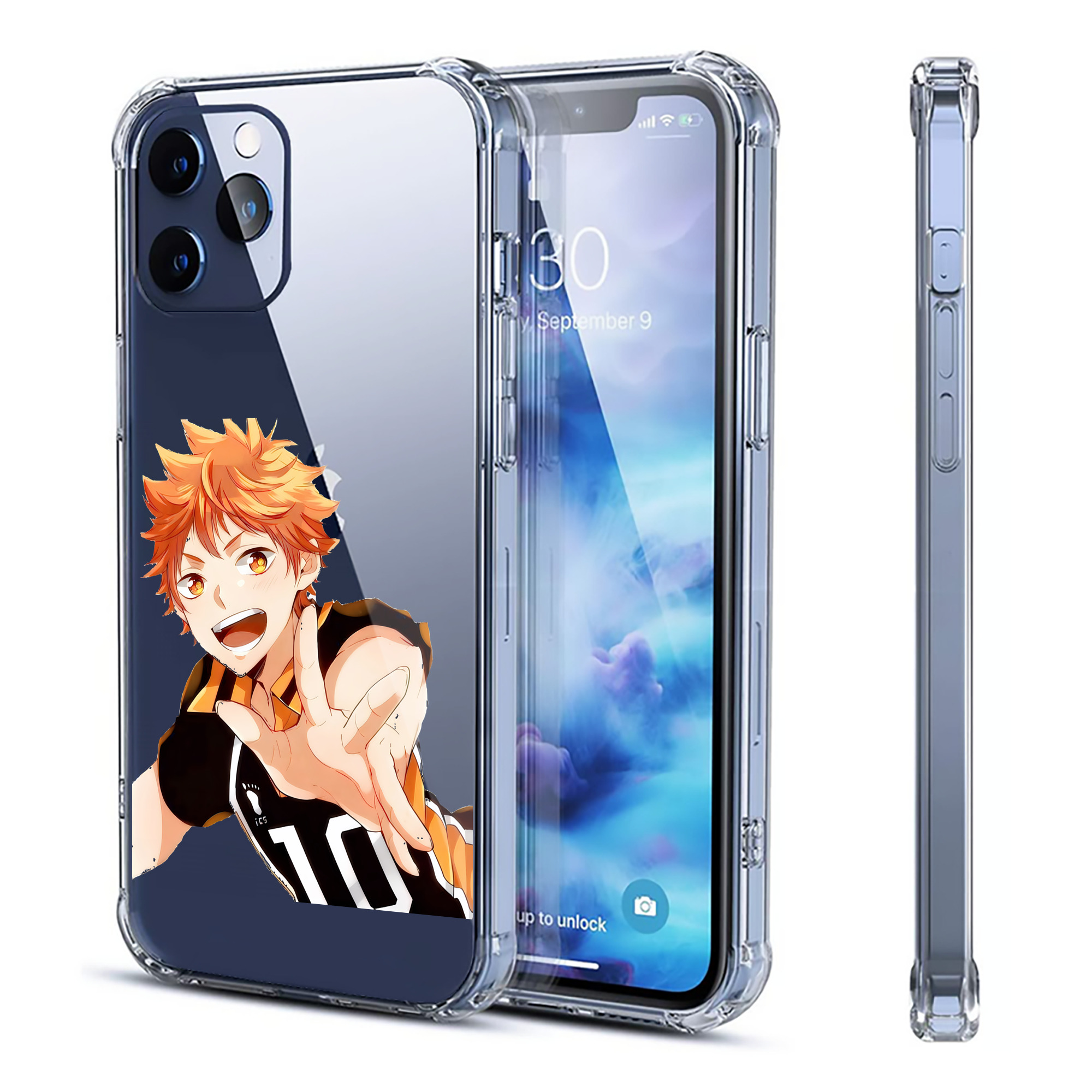 ハイキュー!! Haikyu!! 【iPhone 12シリーズ対応】透明スマホケース（クリアソフトケース）